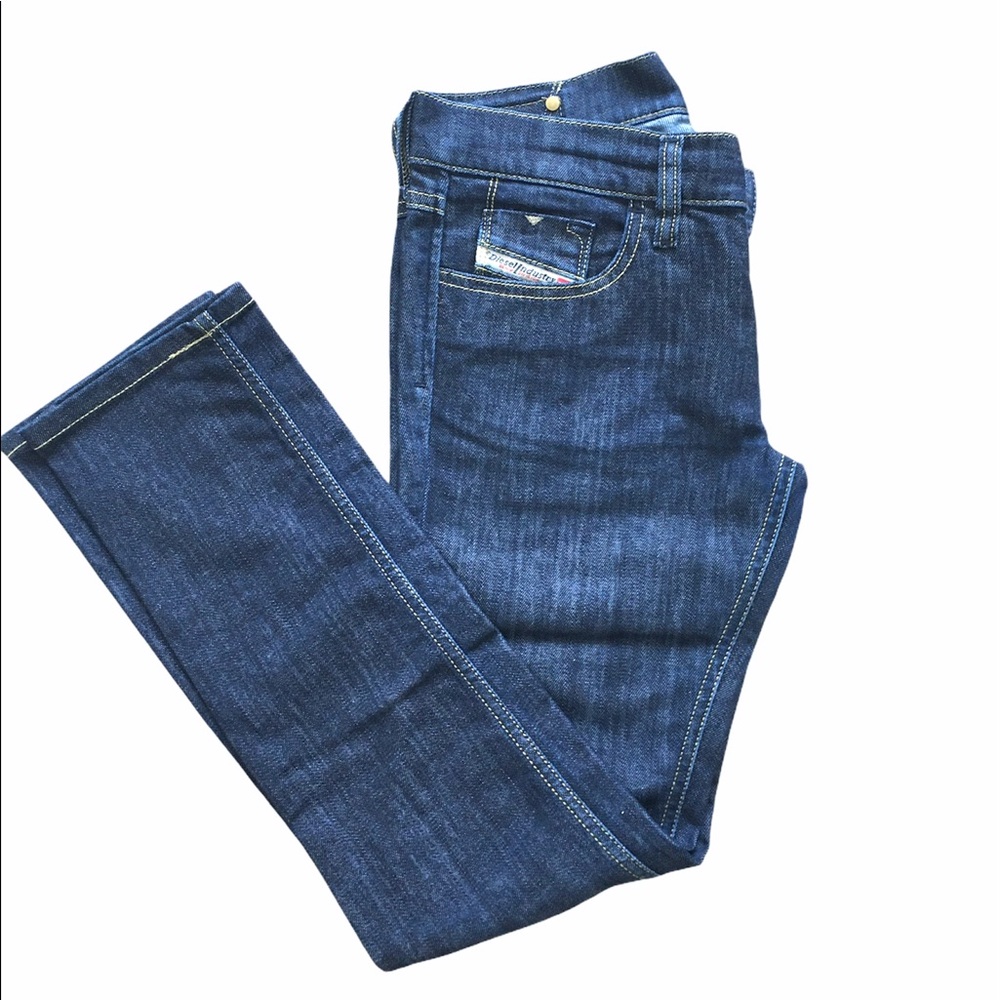 Diesel Livy Dark Wash Stretch Jeans